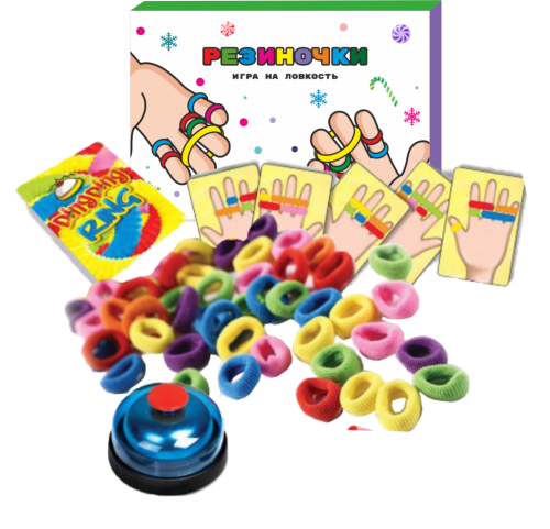 Настольная игра "Пальчики и резиночки" фото 4