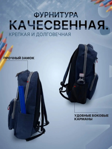 Рюкзак с карманами фото 4